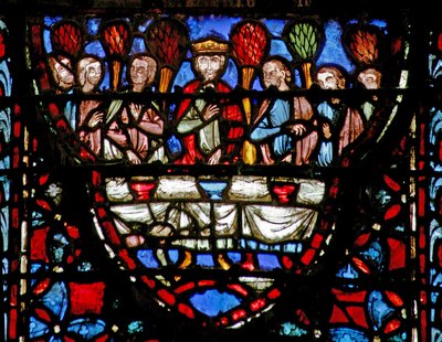 Ventana w4 Celebración de la Pascua. Josué V 10 de French School