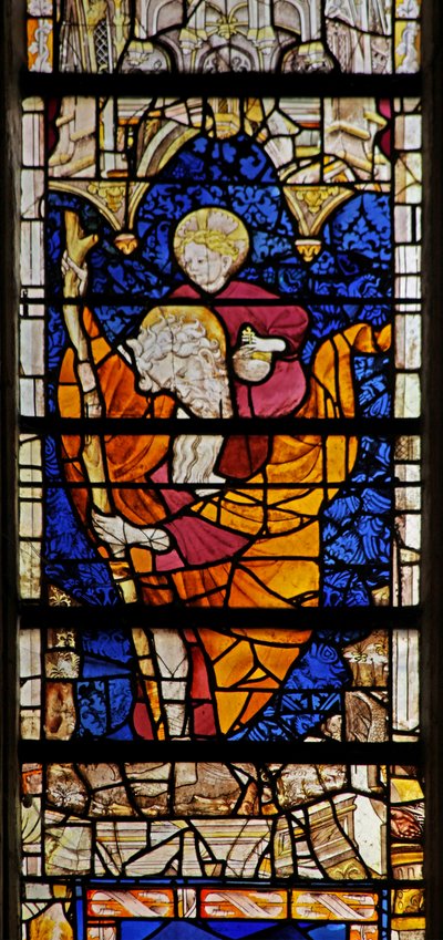 Ventana w4 que representa a San Cristóbal de French School