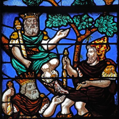 Reyes y un profeta en el Árbol de Jesé de French School