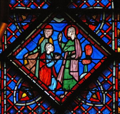 San Juan Bautista: predicando y bendiciendo de French School
