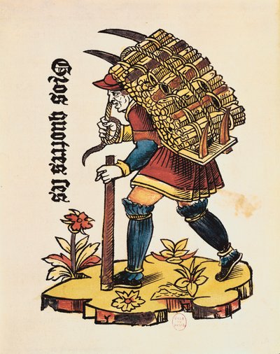 Portador de leña de French School