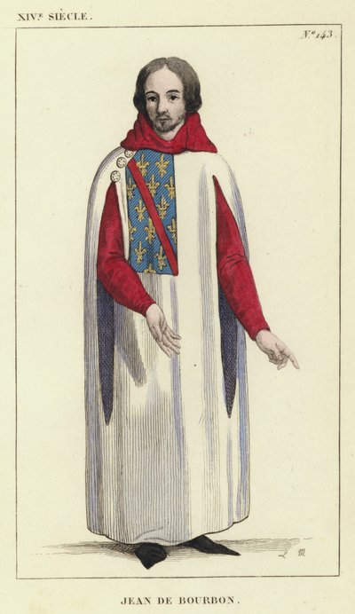 Siglo XIV, Jean de Bourbon de French School