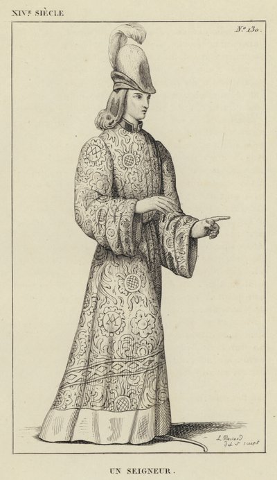 XIV Siglo, Un Señor de French School