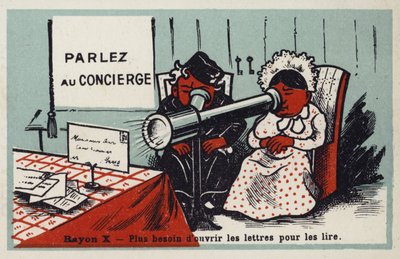 Rayos X - ya no es necesario abrir cartas para leerlas de French School