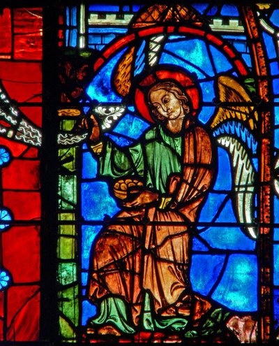 Ángel con incienso de French School