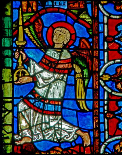 Ángel con vela de French School