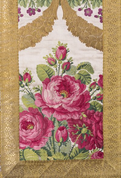 Casulla de un conjunto litúrgico ofrecido por Luis Felipe 1810 de French School