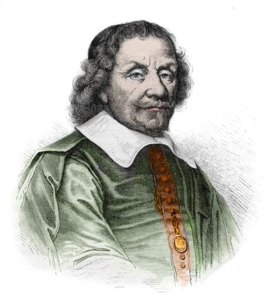 Retrato de Anthonie (Antonius) Heinsius 1641-1720 - estadista holandés - grabado de 