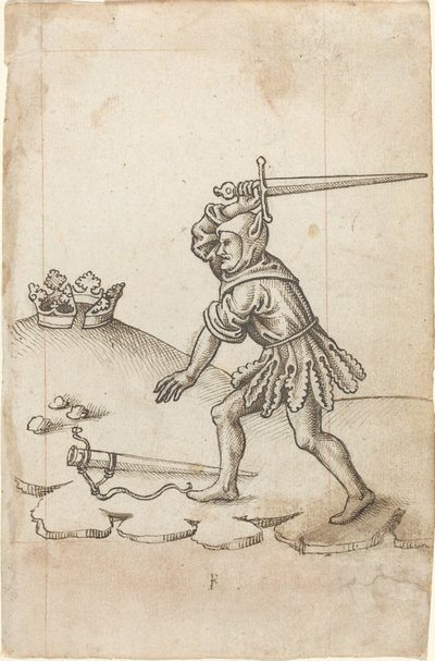 "No rompas la corona" [fol. 43 recto] de French early 16th Century