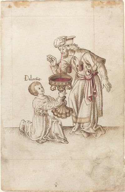 "No orinar sobre recortes de uñas o cabello" [fol. 30 recto] de French early 16th Century
