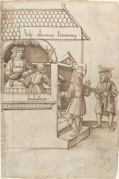 "No te sientes en la medida de grano" [fol. 12 recto] de French early 16th Century