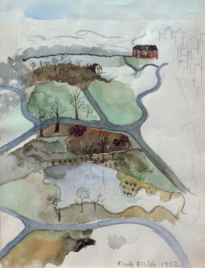Vista de Central Park de Frida Kahlo