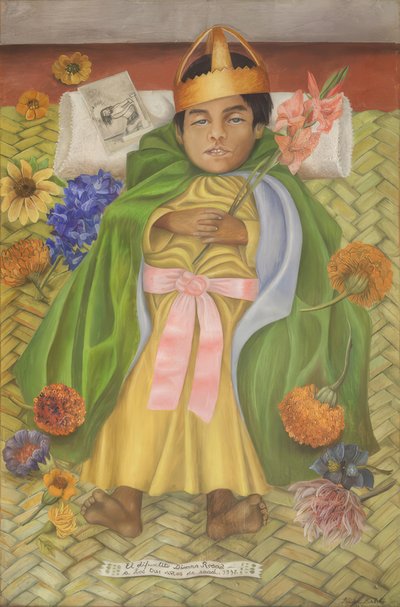 El difuntito Dimas Rosas a los tres años de edad de Frida Kahlo