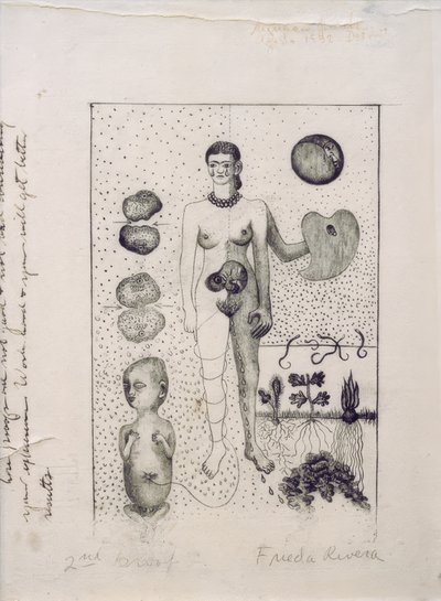 Frida y el aborto de Frida Kahlo