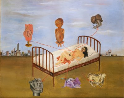 Hospital Henry Ford o La Cama Voladora de Frida Kahlo