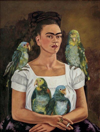 Mis loros y yo de Frida Kahlo
