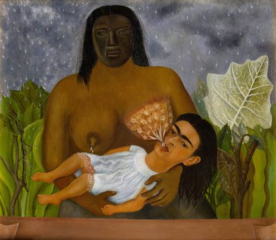 Mi Nana y Yo (My Nanny and I) de Frida Kahlo