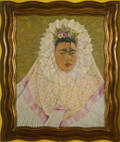 Autorretrato como Tehuana o Diego en mis pensamientos de Frida Kahlo