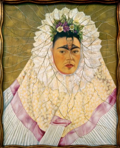Autorretrato como Tehuana o Diego en mis pensamientos de Frida Kahlo