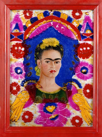 El marco (Autorretrato) de Frida Kahlo
