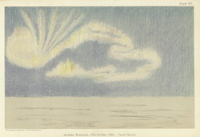 Aurora boreal de Fridtjof Nansen