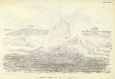 Hielo cerca del 
