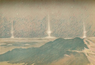 Fenómenos de luz lunar al comienzo de la noche polar, noviembre 1893, 1897 de Fridtjof Nansen