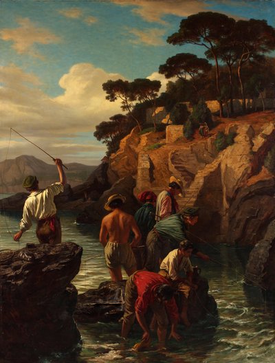 En la costa genovesa de Friedrich Alois Schönn