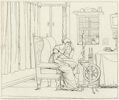 Ilustración para Fausto de Goethe de Friedrich August Moritz Retzsch