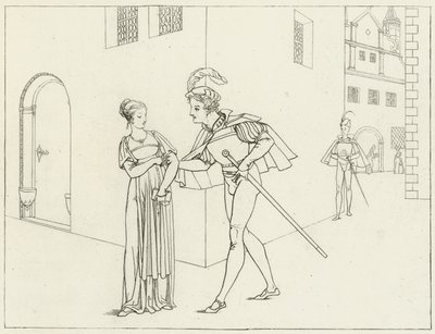 Ilustración para Fausto de Goethe de Friedrich August Moritz Retzsch