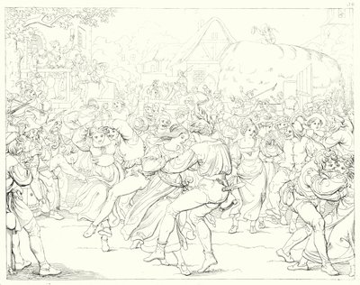 Ilustración para Lied von der Glocke de Schiller, o La Canción de la Campana de Friedrich August Moritz Retzsch