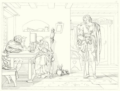 Ilustración para Lied von der Glocke de Schiller, o La canción de la campana (grabado) de Friedrich August Moritz Retzsch