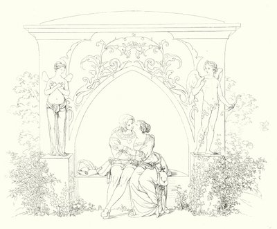 Ilustración para Lied von der Glocke de Schiller, o La canción de la campana (grabado) de Friedrich August Moritz Retzsch
