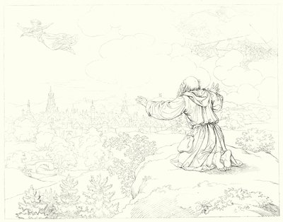 Ilustración para Lied von der Glocke de Schiller de Friedrich August Moritz Retzsch