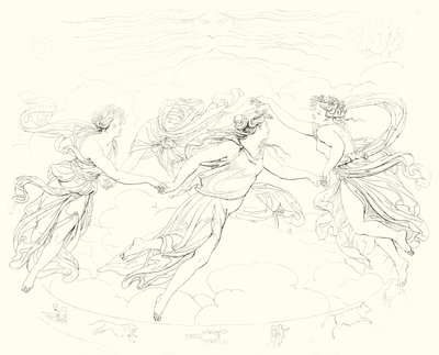 Ilustración para Lied von der Glocke de Schiller de Friedrich August Moritz Retzsch