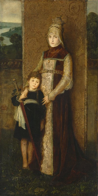 Grupo del Festival de Artistas de Munich de 1876 de Friedrich August von Kaulbach