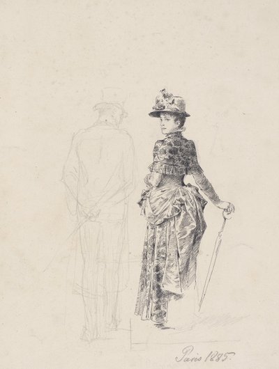 París 1885 de Friedrich August von Kaulbach