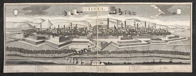 Vista de Lucca de Friedrich Bernhard Werner