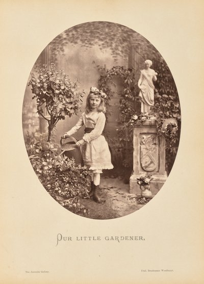 Nuestro pequeño jardinero de Friedrich Bruckmann