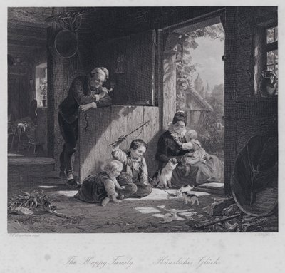 La Familia Feliz de Friedrich Edouard Meyerheim