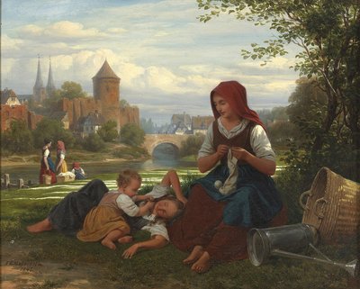 Friedrich Eduard Meyerheim - El pálido, 1845 de Friedrich Eduard Meyerheim