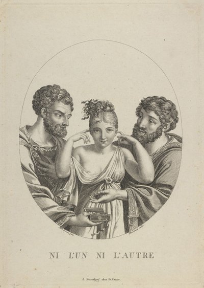 Ninguno de los dos Ni LUn, Ni LAutre, principios del siglo XIX de Friedrich Fleischmann