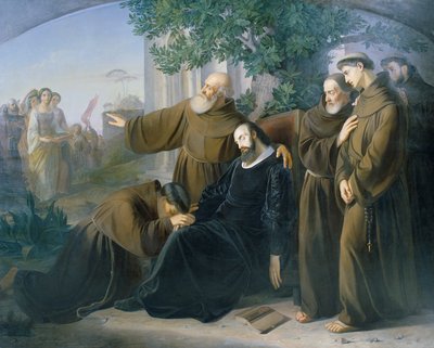 Der Tod Torcuato Tassos de Friedrich Friedländer Ritter von Malheim