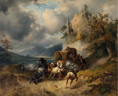 El robo de Friedrich Gauermann
