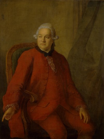 Retrato de Yakov Alexeyevich Shubsky, 1765 de Friedrich Hartmann Barisien