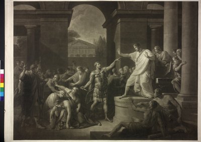 Muerte de Virginia de Friedrich Heinrich Fuger