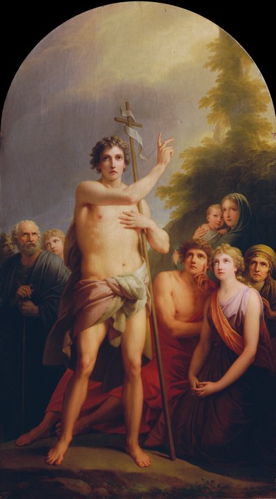 San Juan predicando de Friedrich Heinrich Fuger