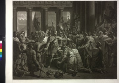De la historia romana (Livy Camillus es a la apelación de hombre fuerte de Friedrich Heinrich Fuger