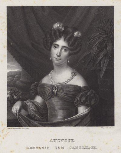Augusta, duquesa de Cambridge de Friedrich Jentzen
