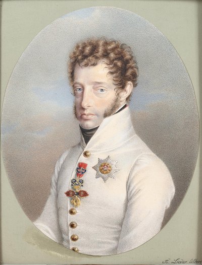Archiduque Luis de Austria 1784-1864 de Friedrich Johan Gottlieb Lieder